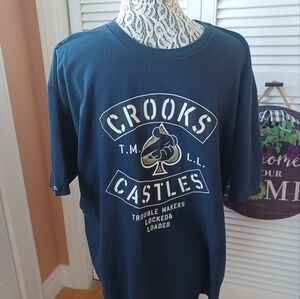 Crooks & Castles Men's XL 100% Cotton T-Shirt